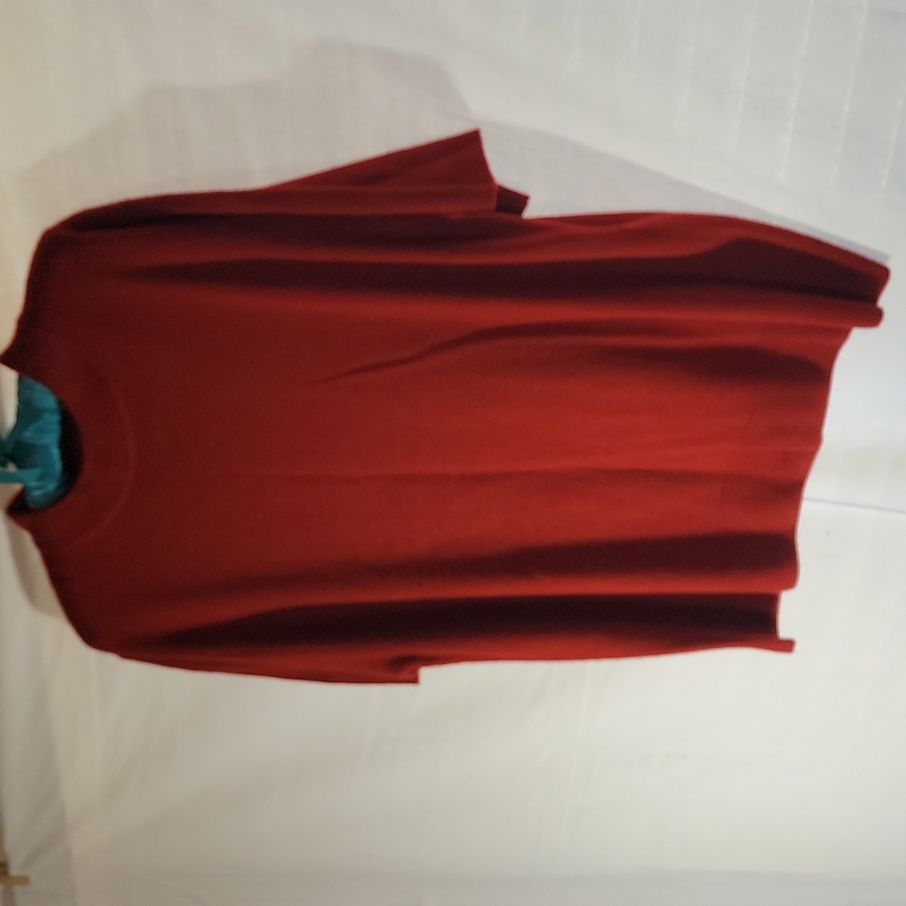 Sag Harbor red sweater 1x